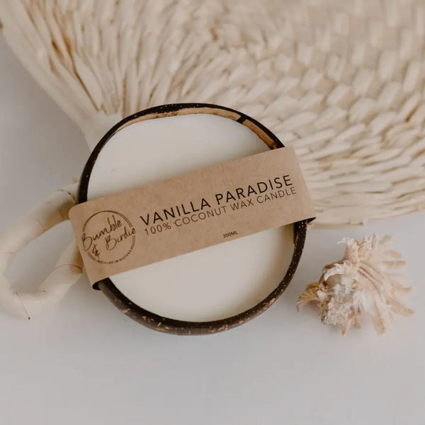 Coconut Candle - Vanilla Paradise Bumble and Birdie