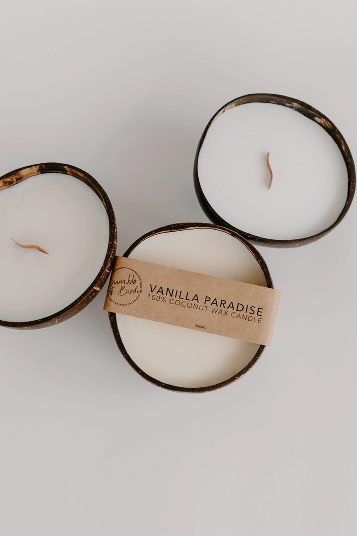 Coconut Candle - Vanilla Paradise Bumble and Birdie