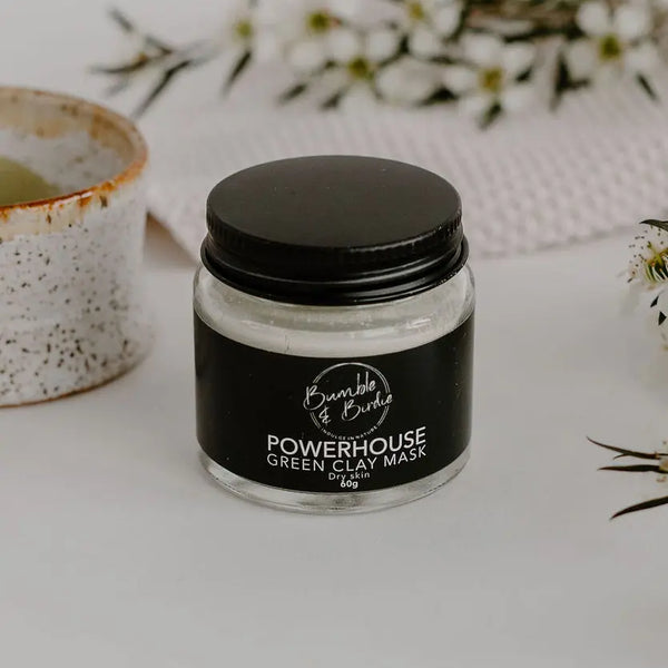 Face Mask - Powerhouse Green Clay Bumble and Birdie