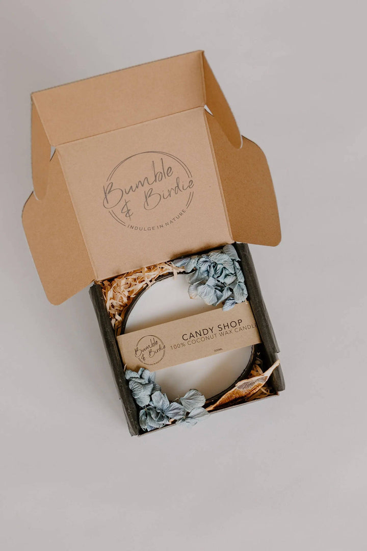 Coconut Candle - Candy Shop - Bumble & Birdie NZ 