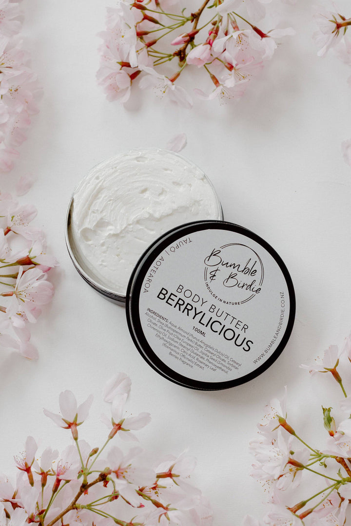 Body Butter - Berrylicious - Bumble & Birdie NZ 