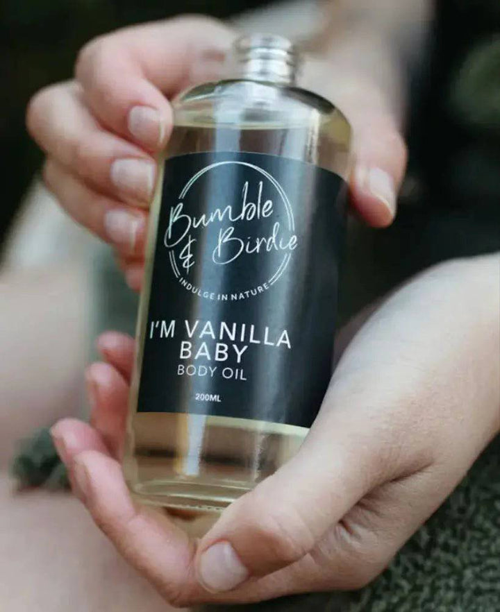 Body Oil - Im Vanilla Baby - Bumble & Birdie NZ 