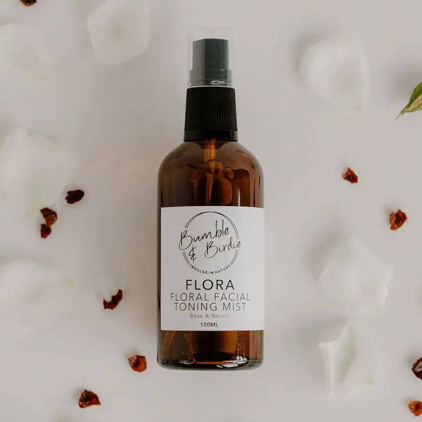 Face Toner Mist - Flora - Bumble & Birdie NZ 