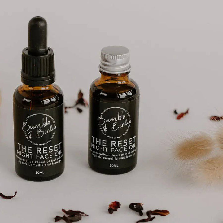 Night Face Oil - The Reset - Bumble & Birdie NZ 