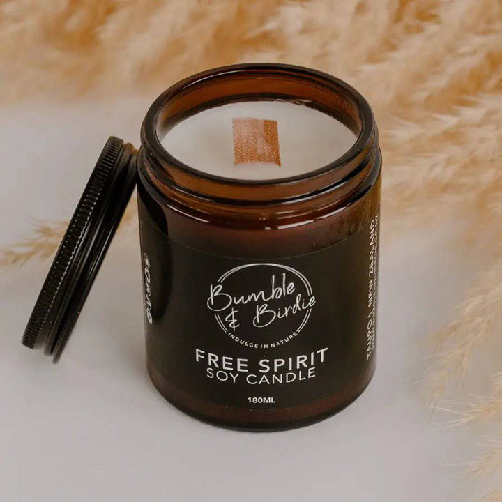 Jar Candle - Free Spirit - Bumble & Birdie NZ 