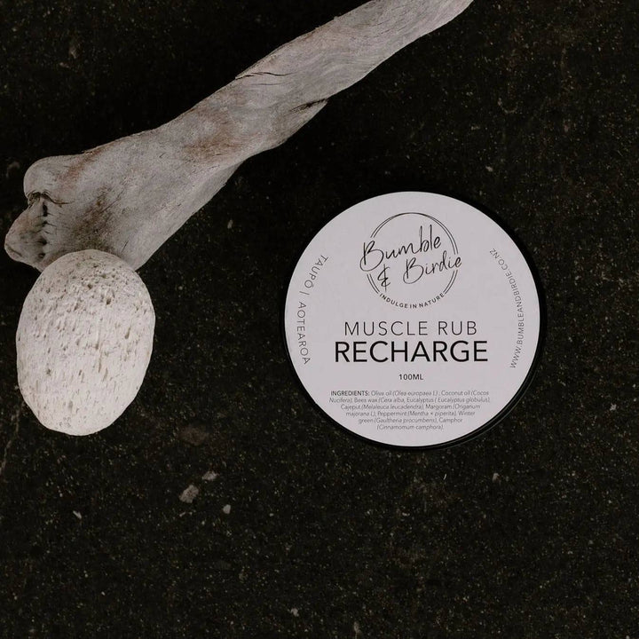 Muscle Balm- Recharge - Bumble & Birdie NZ 