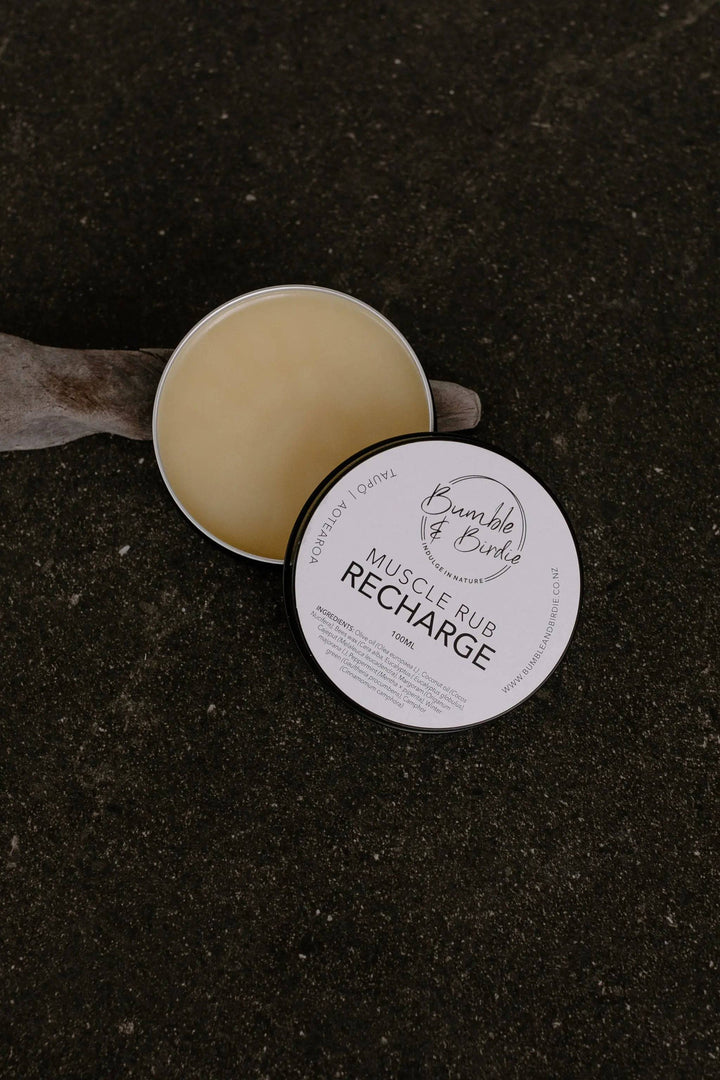 Muscle Balm- Recharge - Bumble & Birdie NZ 